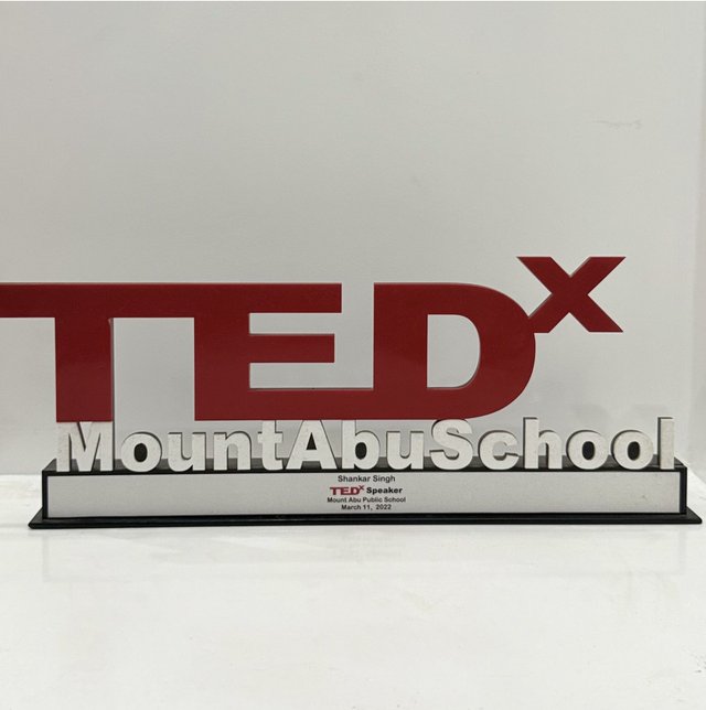 TEDx Speaker Award