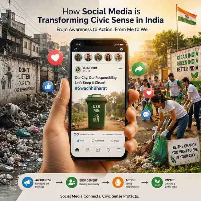 How Social Media is Transforming Civic Sense in India